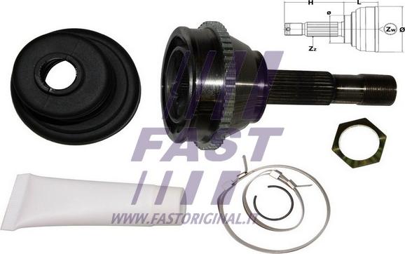 Fast FT25006K - Joint Kit, drive shaft autospares.lv