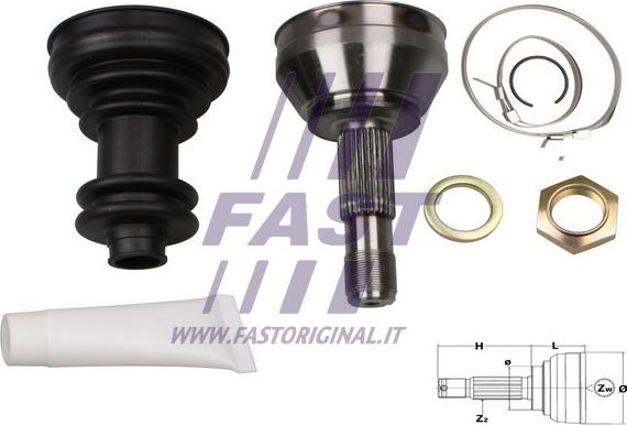 Fast FT25001K - Joint Kit, drive shaft autospares.lv