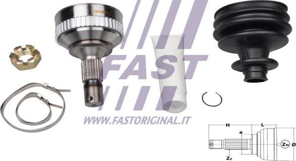 Fast FT25088K - Joint Kit, drive shaft autospares.lv