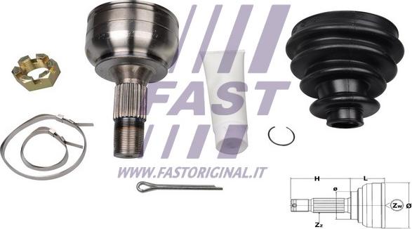 Fast FT25087K - Joint Kit, drive shaft autospares.lv