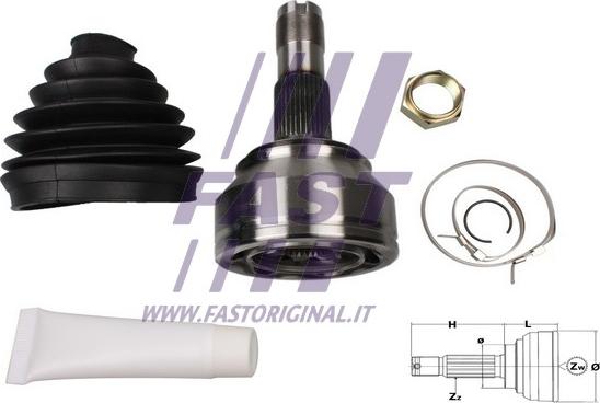 Fast FT25078K - Joint Kit, drive shaft autospares.lv