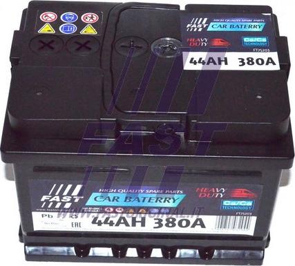 Fast FT75203 - Starter Battery autospares.lv