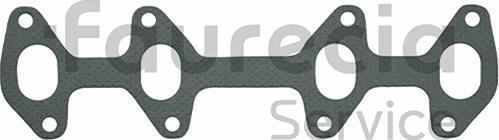 Faurecia AA96161 - Gasket, exhaust pipe autospares.lv