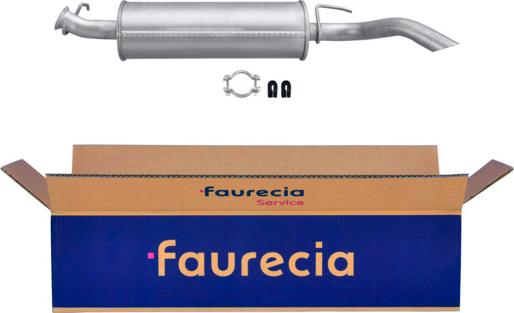 Faurecia FS55057 - End Silencer autospares.lv