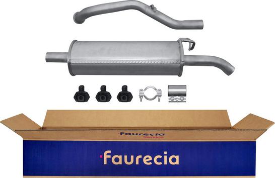 Faurecia FS55017 - End Silencer autospares.lv