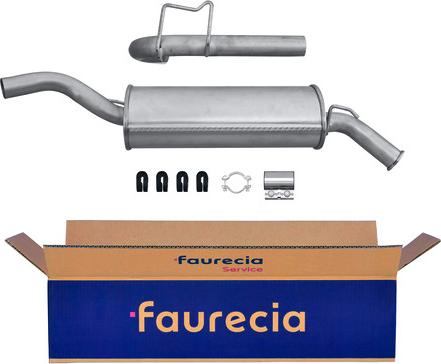 Faurecia FS55038 - End Silencer autospares.lv