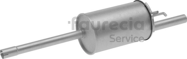 Faurecia FS55248 - End Silencer autospares.lv