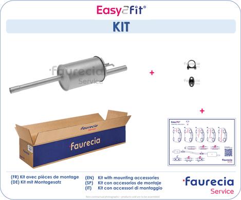 Faurecia FS55273 - End Silencer autospares.lv