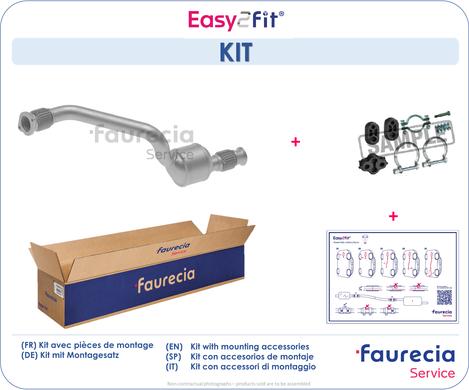 Faurecia FS56049K - Catalytic Converter autospares.lv