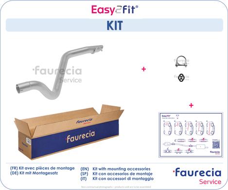 Faurecia FS50113 - Exhaust Pipe autospares.lv