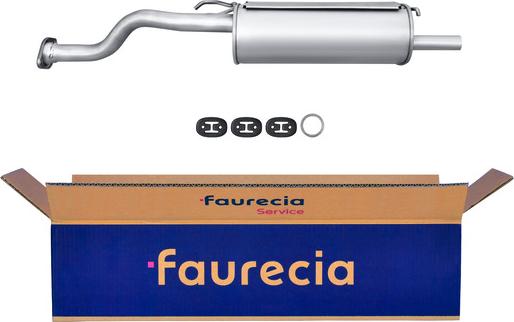 Faurecia FS05118 - End Silencer autospares.lv