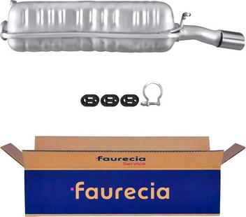 Faurecia FS15501 - End Silencer autospares.lv
