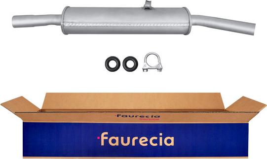 Faurecia FS80004 - End Silencer autospares.lv