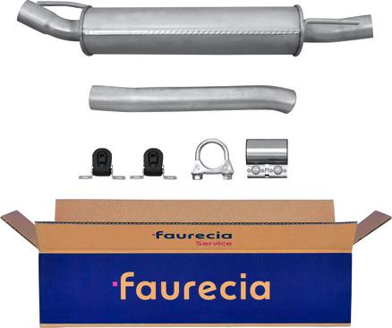 Faurecia FS80149 - End Silencer autospares.lv