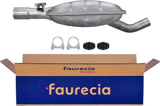 Faurecia FS80124 - Middle Silencer autospares.lv