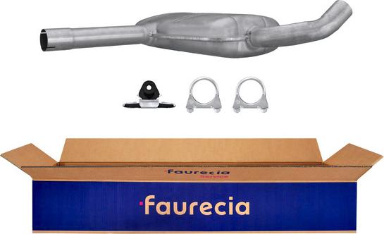 Faurecia FS80172 - Middle Silencer autospares.lv