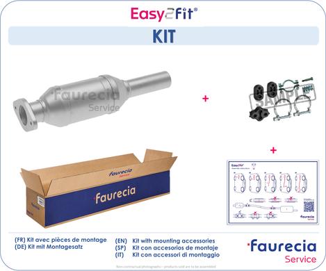 Faurecia FS25429K - Catalytic Converter autospares.lv