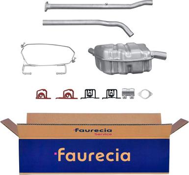 Faurecia FS72001 - End Silencer autospares.lv