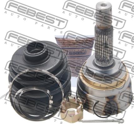 Febest 0410-007 - Joint Kit, drive shaft autospares.lv