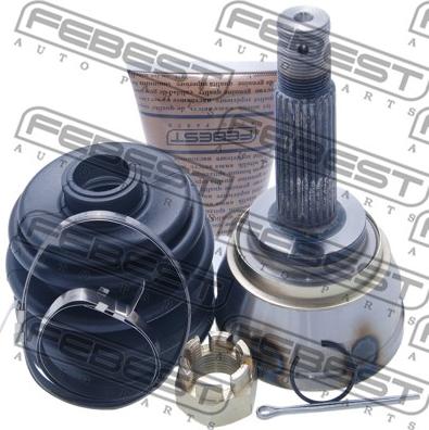 Febest 0410-011 - Joint Kit, drive shaft autospares.lv