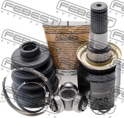 Febest 0411-CWR - Joint Kit, drive shaft autospares.lv