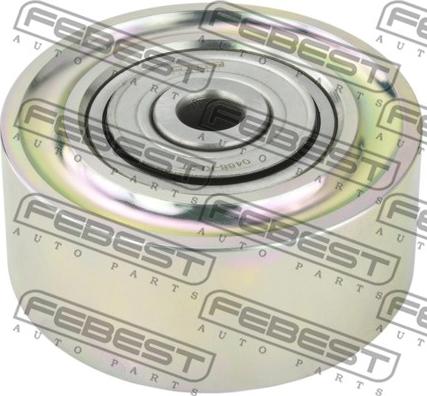 Febest 0488-KL2T - Pulley, v-ribbed belt autospares.lv