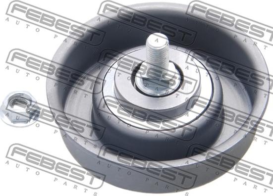 Febest 0487-EA3A - Pulley, v-ribbed belt autospares.lv