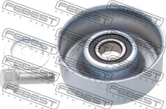 Febest 0487-KB4T - Pulley, v-ribbed belt autospares.lv