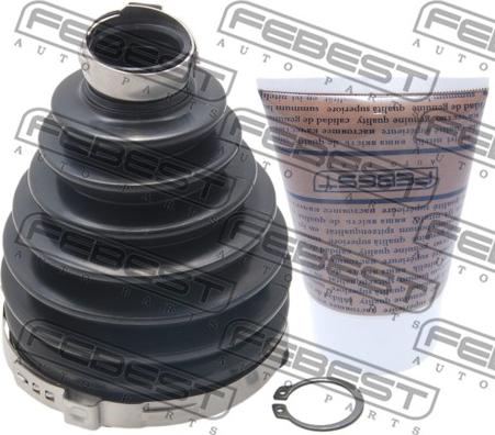 Febest 0517P-BK - Bellow, drive shaft autospares.lv