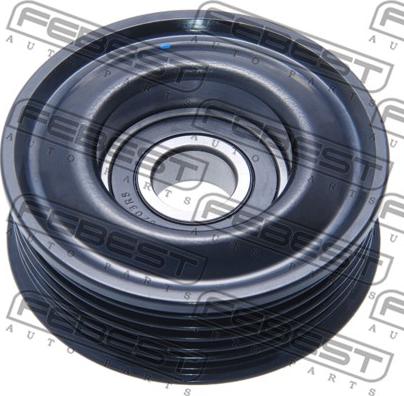 Febest 0588-BL - Pulley, v-ribbed belt autospares.lv