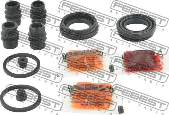 Febest 0575-MZ6GGR - Repair Kit, brake caliper autospares.lv