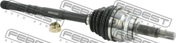 Febest 0114-ACV40L26A48 - Joint Kit, drive shaft autospares.lv