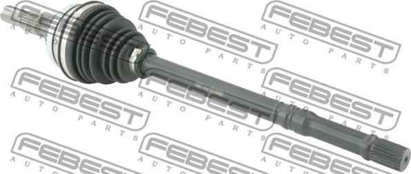 Febest 0114-ZZE120A48LH - Joint Kit, drive shaft autospares.lv