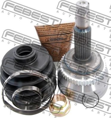 Febest 0110-061A48 - Joint Kit, drive shaft autospares.lv