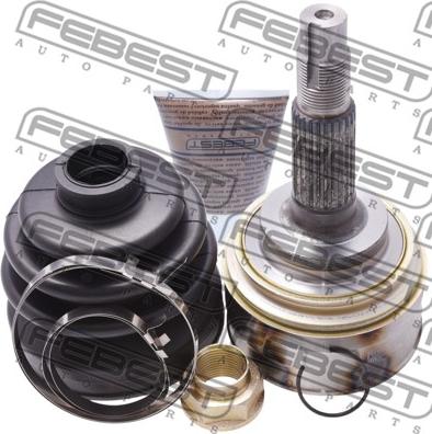 Febest 0110-018 - Joint Kit, drive shaft autospares.lv