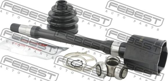 Febest 0111-SXV20RH - Joint Kit, drive shaft autospares.lv