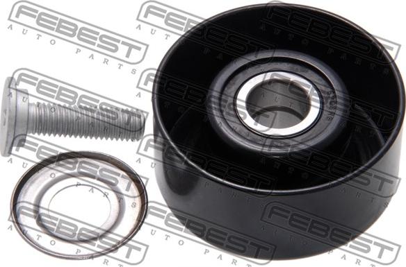 Febest 0187-2AZFE - Pulley, v-ribbed belt autospares.lv