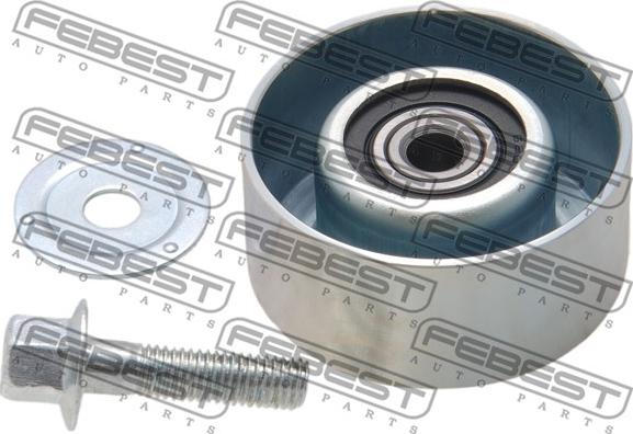 Febest 0187-GSU45 - Pulley, v-ribbed belt autospares.lv