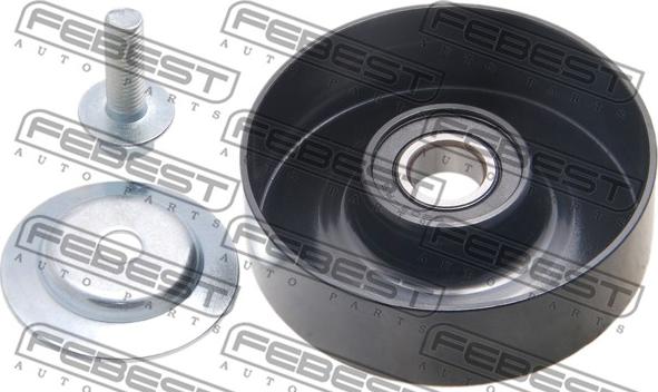 Febest 0187-GX115 - Pulley, v-ribbed belt autospares.lv