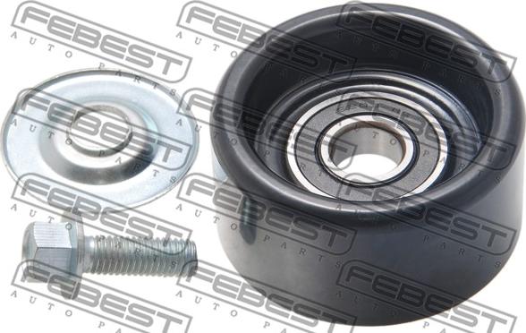 Febest 0187-URJ201 - Pulley, v-ribbed belt autospares.lv