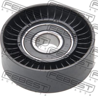 Febest 0187-ZZE150 - Pulley, v-ribbed belt autospares.lv