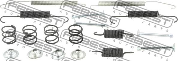 Febest 0804-S10XR-KIT - Accessory Kit, parking brake shoes autospares.lv