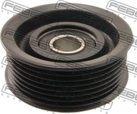 Febest 0387-CU2 - Pulley, v-ribbed belt autospares.lv