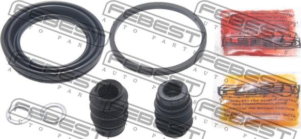 Febest 0375-EKR - Repair Kit, brake caliper autospares.lv