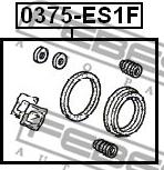 Febest 0375-ES1F - Repair Kit, brake caliper autospares.lv