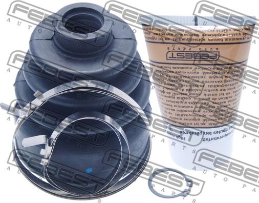 Febest 0215-J1016 - Bellow, drive shaft autospares.lv