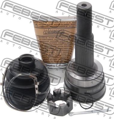 Febest 0210-Z50R - Joint Kit, drive shaft autospares.lv