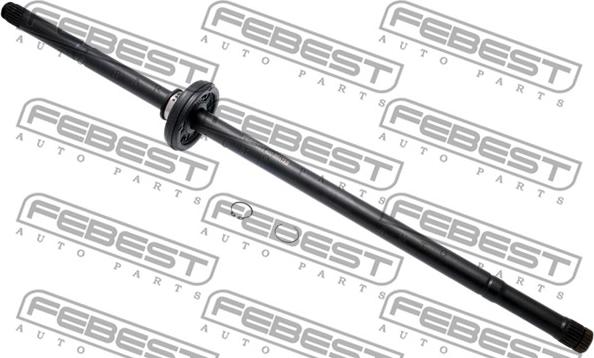 Febest 0212-B10ATRH - Drive Shaft autospares.lv