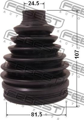 Febest 0217P-B30 - Bellow, drive shaft autospares.lv