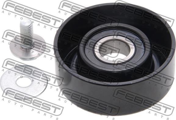 Febest 0287-C11X - Pulley, v-ribbed belt autospares.lv